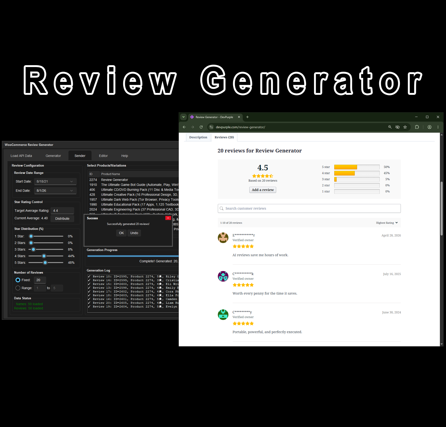 Review Generator
