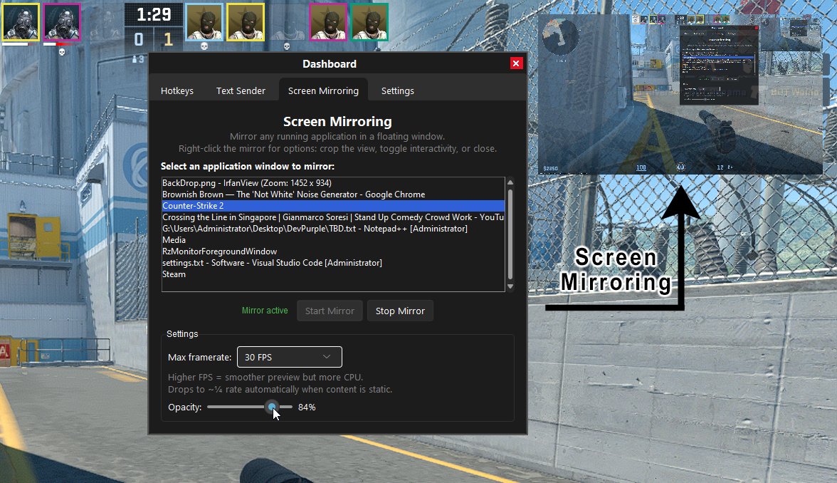 Screen Mirroring